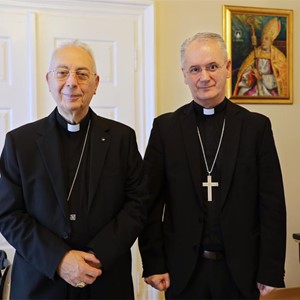 Nadbiskup Kutleša susreo se s kardinalom Mambertijem